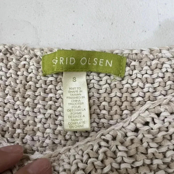 Sigrid Olsen Womens Sweater Size S Pullover Chunky Knit - Picture 9 of 11